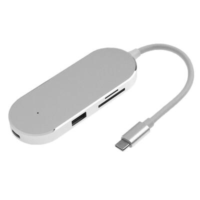 

Type-C USB 31 to HDMI 2 USB30Type-C Port Extender Hub TF Card Reader