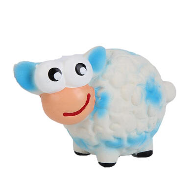 

Cute Ball Shaped Animals Squeak Latex Toy Funny Dog Bite Chew Molar Toys