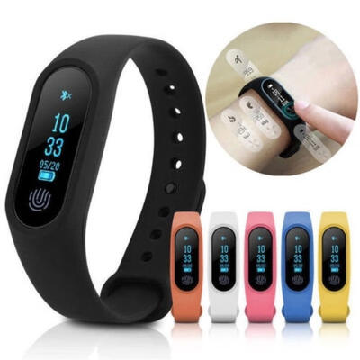 

Fashion Bluetooth Smart Watch Smart Band Bracelet Heart Rate Blood Pressure Monitor 1pc