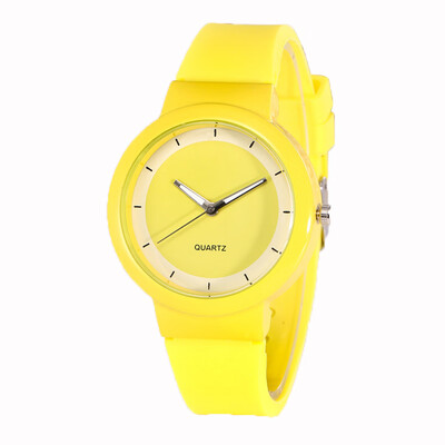 

Geneva watch silicone watch Korean fashion ladies student watch creative gift