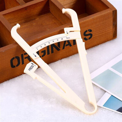 

〖Follure〗Body Fat Caliper Skin Analyzer Measure Charts Fitness Slim Keep Health Tester