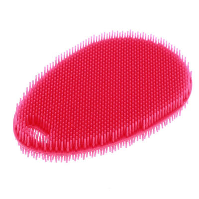 

Multi-function Drops Silicone Pot Pan Scouring Pad Dish Bowl Cleaning Brush