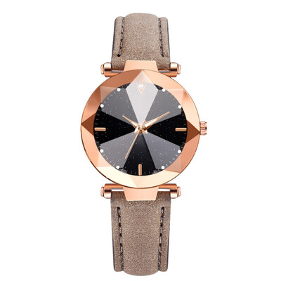

Diamond dial dial prismatic mirror ladies watch fashion watch