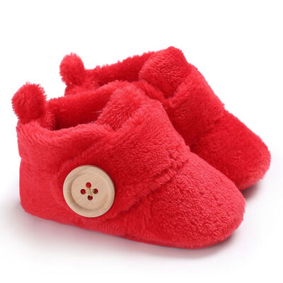 

WEIXINBUY 9Styles Boys Girls First Plush First Walkers Toddler Infant Bebe Prewalker Boots Soft Baby Indoor Toddlers Shoes
