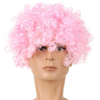 

Soccer Fans Wig Explosion Curly Hairpiece Party Decoration Carnival Headwear Wigs