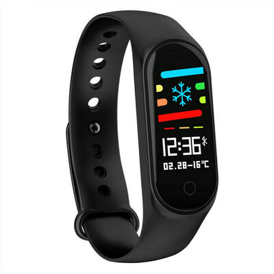 

Smart Band Watch Bracelet Wristband Fitness Tracker Blood Pressure HeartRate M4