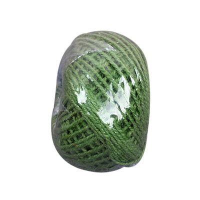 

50m Colorful Jute Twine Hemp Rope String Packing Wrapping Ribbon Crafting Cord for Arts Crafts DIY Gift