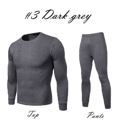 

2pcsSet Mens Warm Thermal Casual Long Johns Tops BottomPants Underwear
