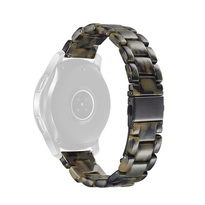 

〖Follure〗Luxury Crystal Resin Agate Beads Watch Band Strap For Samsung Galaxy watch 42mm