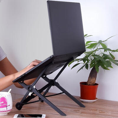 

New Adjustable Vented Laptop Table Laptop Computer Desk Portable Tray Stand