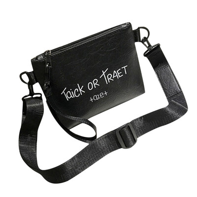 

Women Letter Messenger Bag Handbag PU Leather Exquisite Wide Shoulder Strap Small Crossbody Bags Bolsa Feminina T10