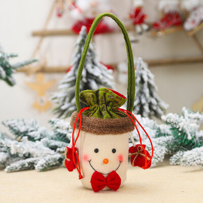 

Siaonvr 1PC Christmas Gift Storage Bag Drawstring Candy Toy Pouches Xmas Decoration