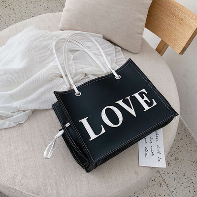 

One-shoulder portable big bag female bag 2019 popular bag new wave Korean version of the wild large-capacity fashion tote bag