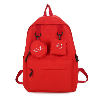 

Backpack female Korean junior high school high school students backpack ins wind ancient feeling girl campus bag