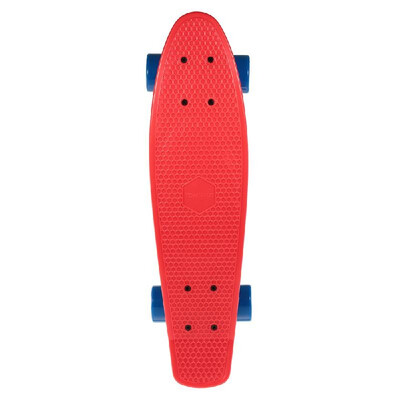

TOMSHOO 22 Inch Skateboard Cruiser Board PU Wheels Skate Board Complete Deck Skateboard