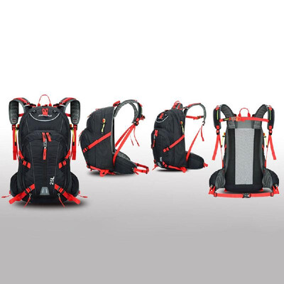 

18L25L Water-resistant Breathable Cycling Bicycle Bike Shoulder Backpack Ultralight Outdoor Sports Riding Travel Mountaineering H