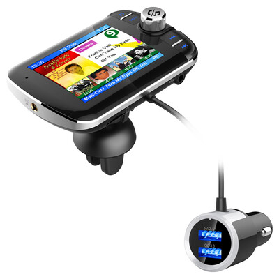 

DAB004 DAB Digital Radio Receiver LCD Color Screen Display BT Radio Adapter Support MP3 Music USB Charger for Car Only for Countr