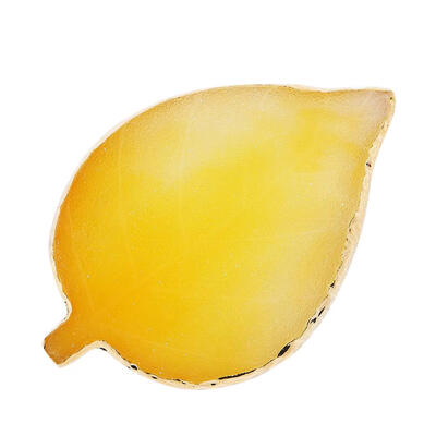 

Leaf Shape Natural Resin Nail Art Color Palette Acrylic Gel Polish Holder