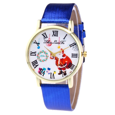 

Christmas Gift New watch women Faux lady watch womens Casual Leather quartz watch Analog wristwatch Gifts relogio feminino &Ff