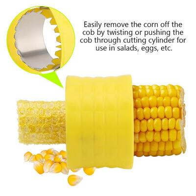 

Effective Easy to Use Cob Corn Stripper Cutter Kitchen GadgetCorn Stripper Effective Cob Stripper
