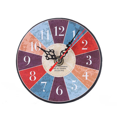 

Siaonvr Vintage Style Antique Wood Wall Clock for Home Kitchen Office