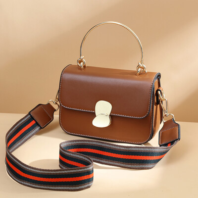 

On the new small womens bag spring&summer tide Korean fashion simple small square bag Joker shoulder Messenger bag