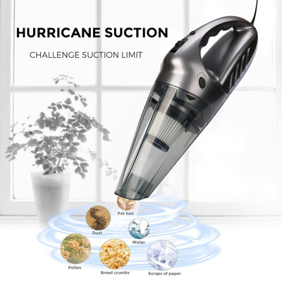 

Tailored 12V Hand Vacuum Cleaner75dB Silent Pet Hair Vacuum for Home & Car Cleaning
