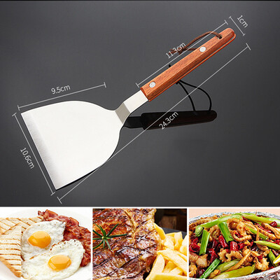 

Large Barbecue Spatula Hamburger Turner Burger Flipper BBQ Stainless Steel Hot