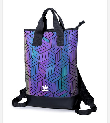 

Adidas off white 3D BP ROLL TOP 4D diamond designed unisex athletic backpack casual school bag for high school&university