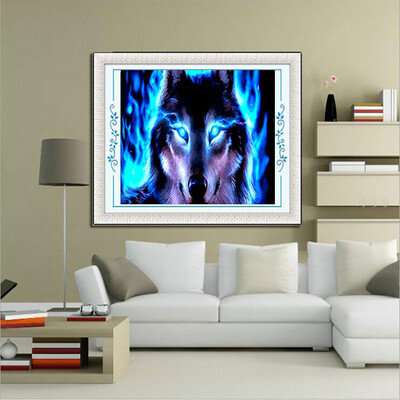 

Toponeto 5D Embroidery Paintings Rhinestone Pasted DIY Diamond Painting Cross Stitch