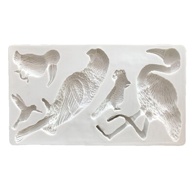 

Tropical Birds Flamingo DIY Cake Mold Fondant Molds Chocolate Sugar Mold