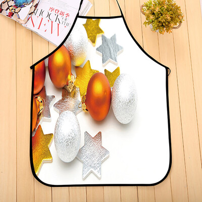 

Tailored Christmas Decoration Waterproof Apron Kitchen Aprons Dinner Party Apron