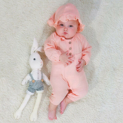 

Cute Newborn Infant Baby Girl Boy Clothes Long Sleeve Romper Jumpsuit Outfits