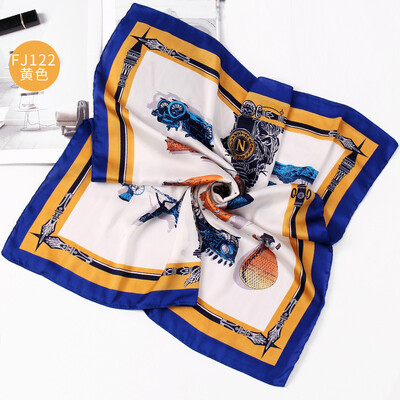 

Professional wild silk scarf business scarf Unicom mobile bank stewardess womens scarf wholesale FJ122