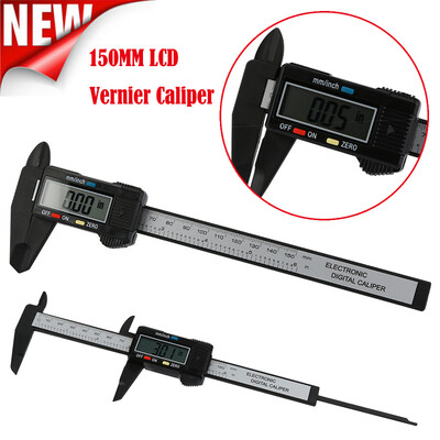 

〖Follure〗Popular 150MM 6inch LCD Digital Electronic Vernier Caliper Gauge Micrometer