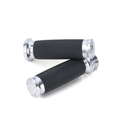 

25mm1" Motorcycle Hand Grips Motor Bikes Choppers Cool Non-Slip Handlebar Grips