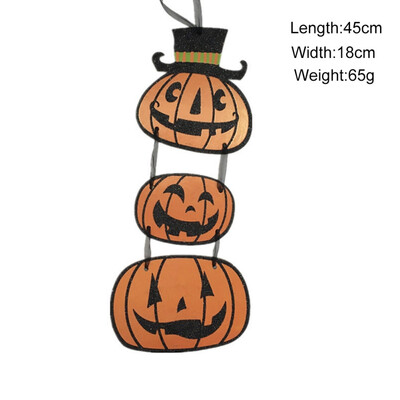 

Halloween Hanging Decoration Household Pumpkin Bat Skull Paper Hanging Decoration