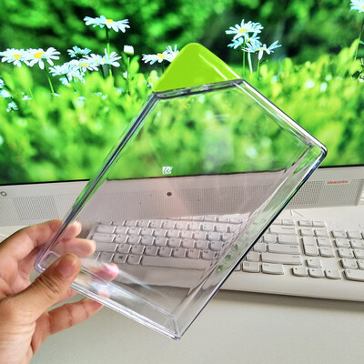 

Siaonvr Water Bottle Clear Book Portable Paper Pad Water Bottle Flat Drinks Kettle BK
