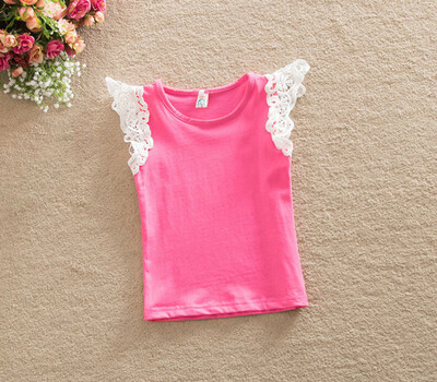 

Toddler Kids Baby Girls Summer Casual Short Sleeve T-shirt Tops Clothes Age 0-4Y