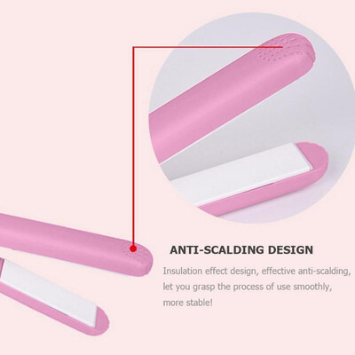 

Mini Hair Straightener Electric Ionic Ceramic Hair Styling Curling Iron