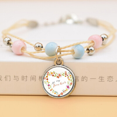 

DIY Bracelet--Mothers Day Gift Time Gemstone Ceramic Bracelet DIY Bracelet