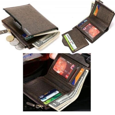 

Men Wallet Coin Purse credit Card holders Clutch Bifold Pocket Billfold Wallet