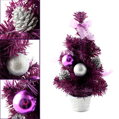 

〖Follure〗Mini Christmas Tree Ornament Desk Table Festival Xmas Party Decor Gifts 30cm
