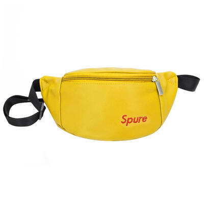 

Shoulder Waist Belt Packs Fanny Pouch Unisex Kids PU Leather Chest Bags