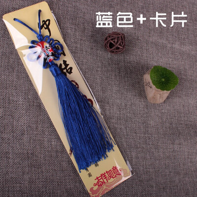 

Peking Opera Crystal Facebook Chinese knot pendant creative gift