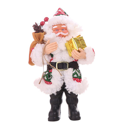 

Christmas Tree Hanging Santa Doll Plush Toy Pendant Party Window Closet Decor
