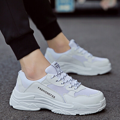 

2019 sports increased white shoes casual shoes summer&summer mens Korean version of the trend of small white shoes tide shoes wild mens shoes