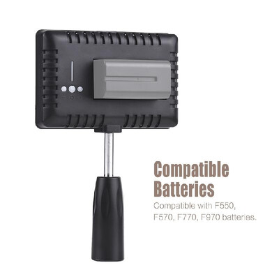 

Travor TL-120 Professional Mono-Color Temperature Dimmable LED Video Light Photography Fill Light 8-Level Adjustable Brightness 70