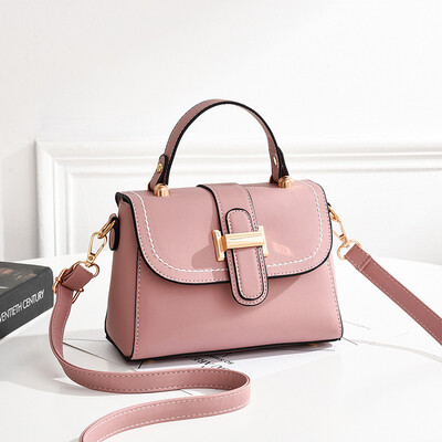 

10 pieces from the batch Korean female bag student fashion handbag casual wild square bag shoulder bag Messenger bag