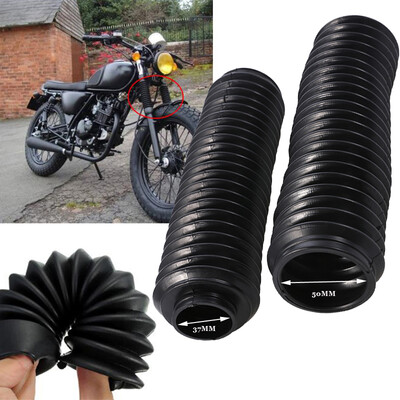 

2 37MM Motorcycle Fork Rubber Boot Universal Shock Damper Dust Cover Pit Dirt